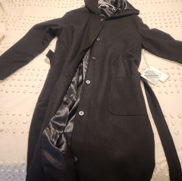 Mia Melon Long weatherproof coat - Picture 3 of 10
